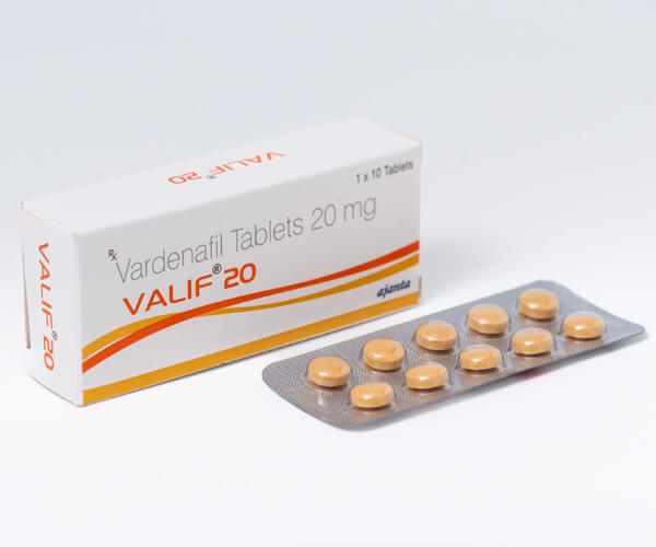 バリフ20mg（レビトラジェネリック）のパッケージ